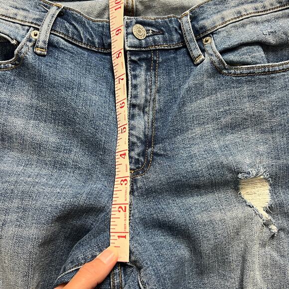 Gap Authentic True Skinny Jeans Distressed Denim Size 31 Short - Picture 7 of 10